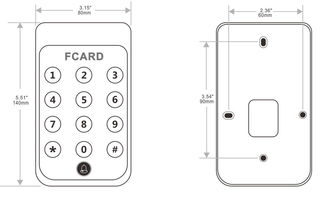 FC-393EM門(mén)禁控制器評(píng)測(cè) 金屬外殼與Fcard射頻卡技術(shù)的完美融合